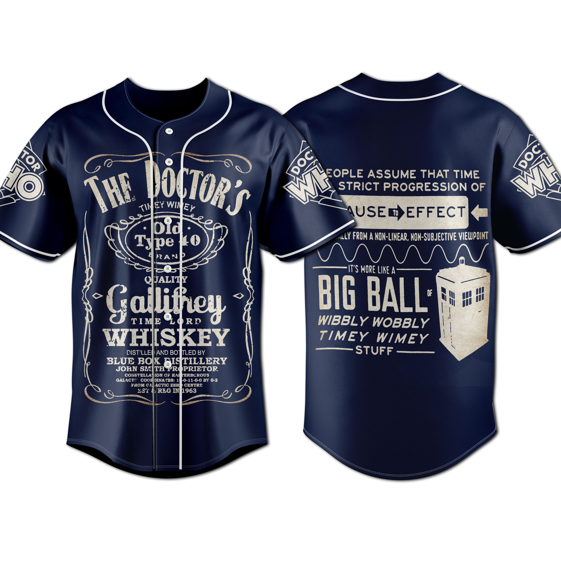 Doctor Who For Fans Baseball Style Jersey For Men