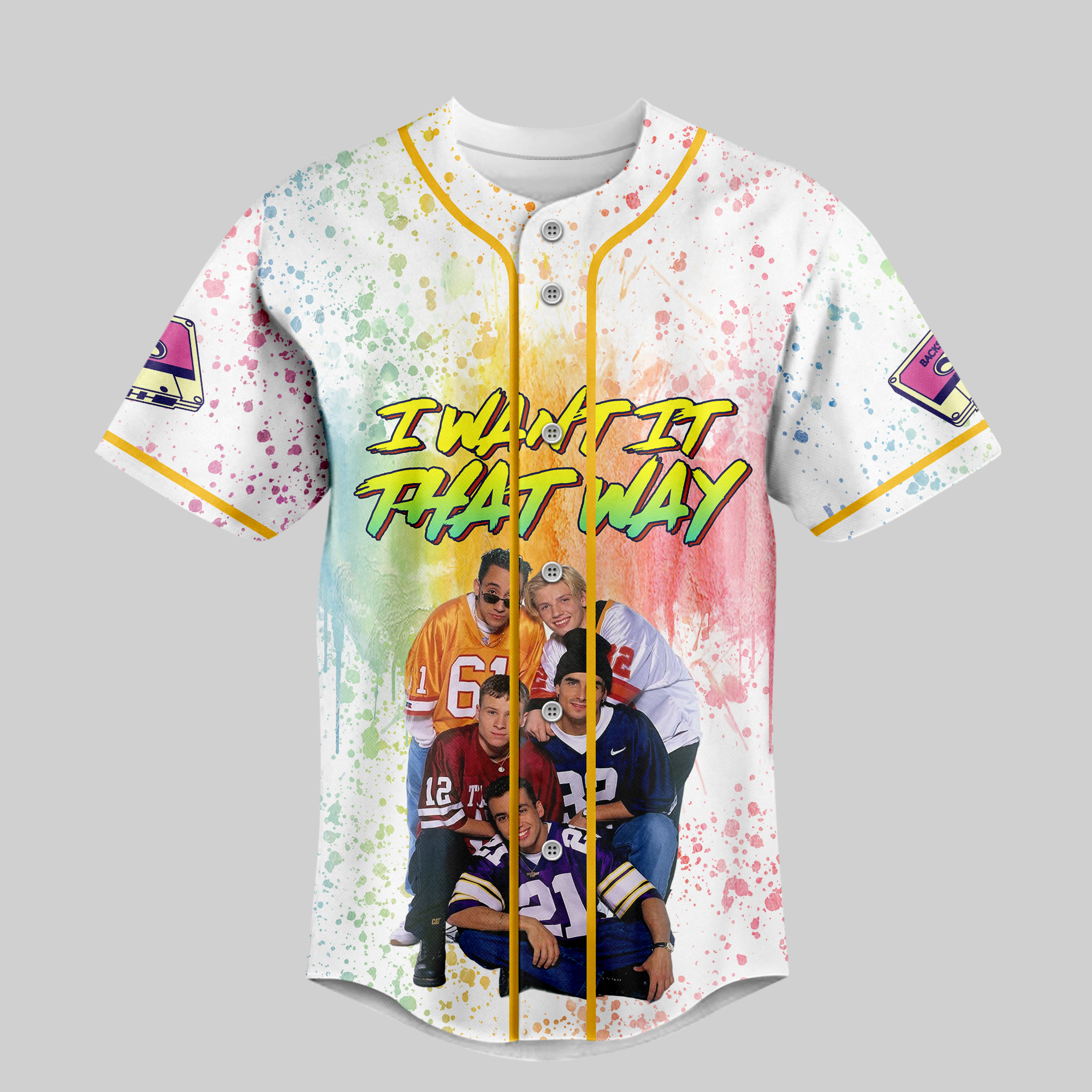 Backstreet Boys Baseball Jersey For Fans