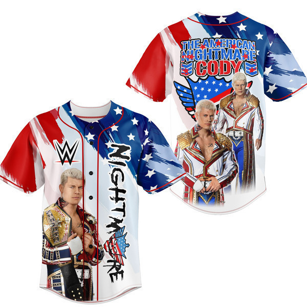 American Nightmare Cody Rhodes Baseball Jersey For Fans