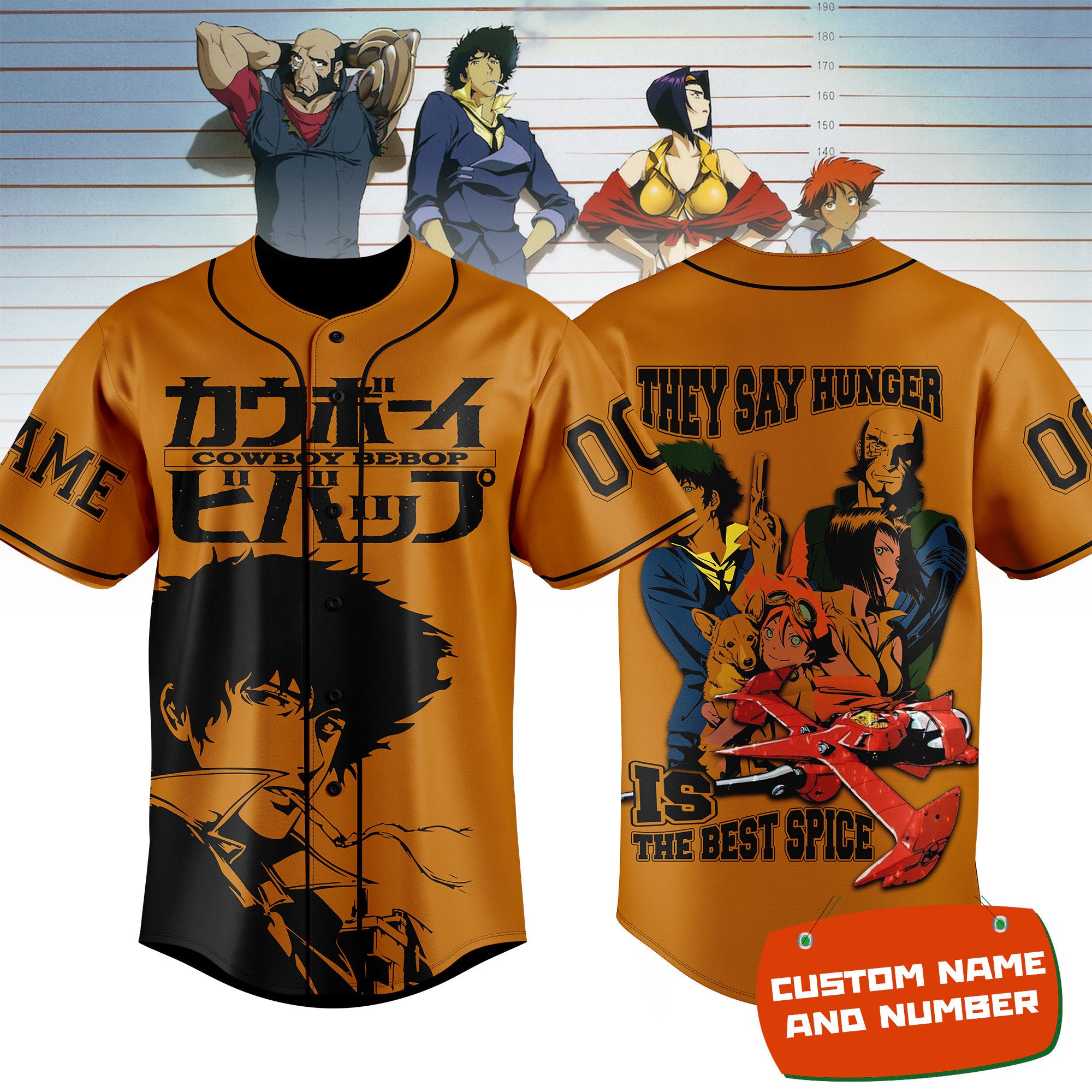 Cowboy Bebop For Fans Baseball Style Jersey For Women