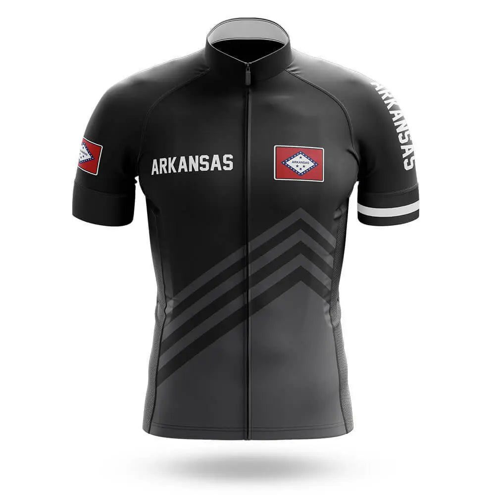 Arkansas S4 Black Cycling Jersey For Men/Women