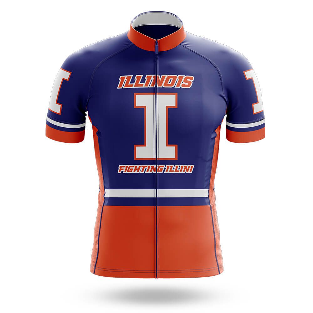 Fighting Illini Cycling Jersey For Men/Women
