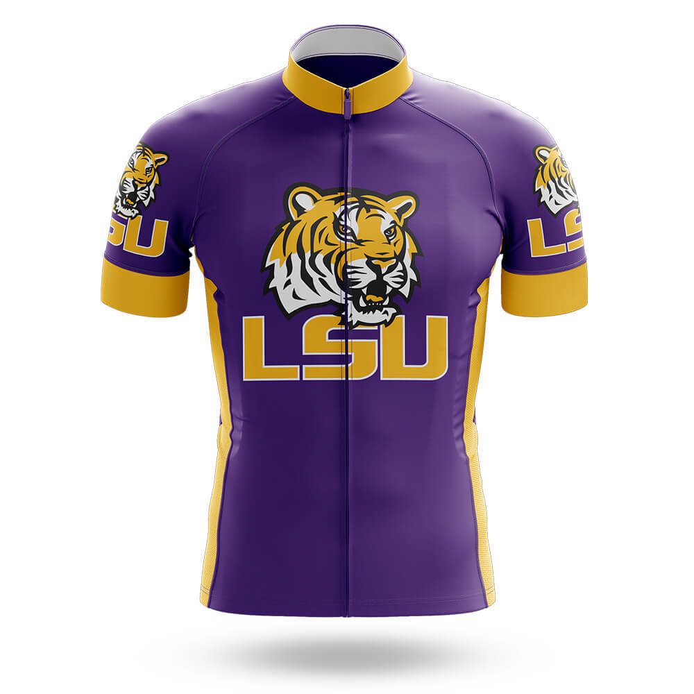 Louisiana State Tigers Cycling Jersey For Men/Women