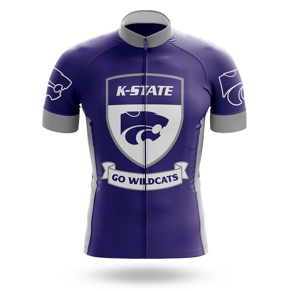 Kansas State Shield Cycling Jersey For Men/Women