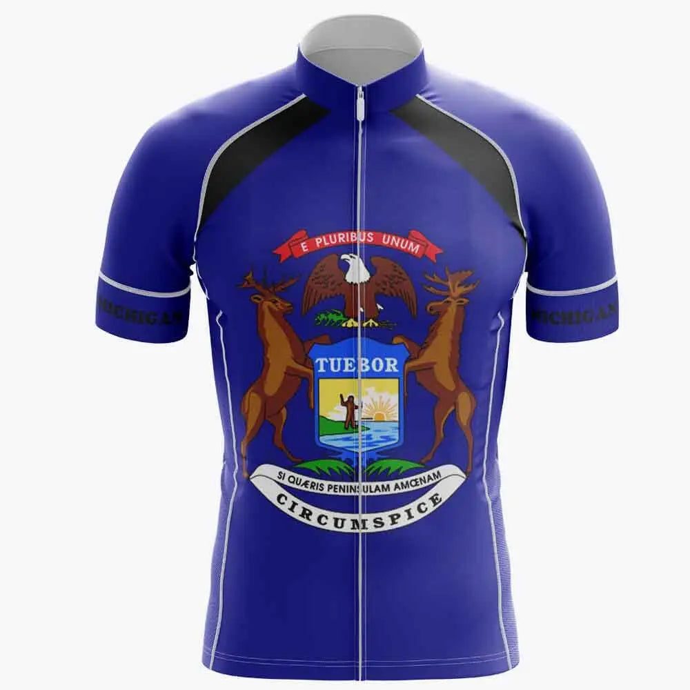 Michigan Cycling Jersey For Men/Women