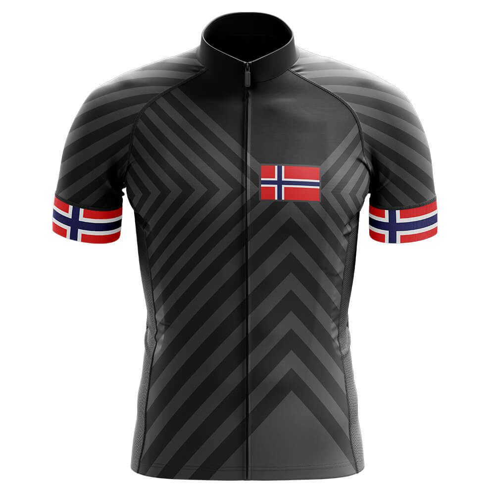 Norway V13 Black Cycling Jersey For Men/Women