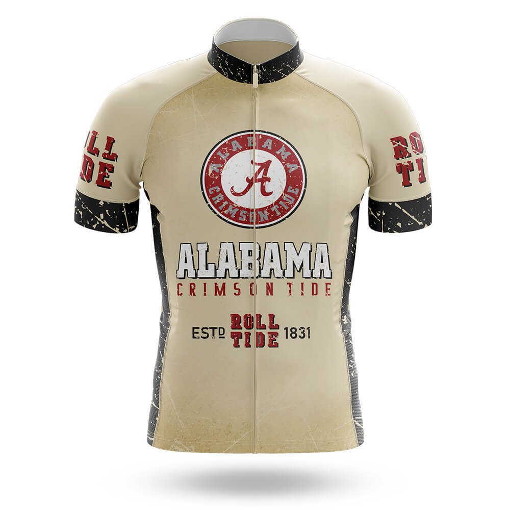 Classic University Of Alabama Cycling Jersey For Men/Women