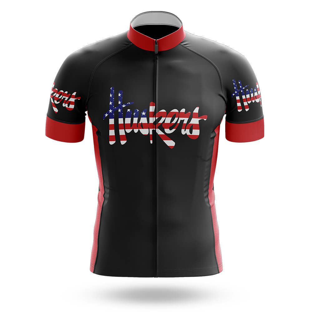 Patriotic Cornhuskers Cycling Jersey For Men/Women