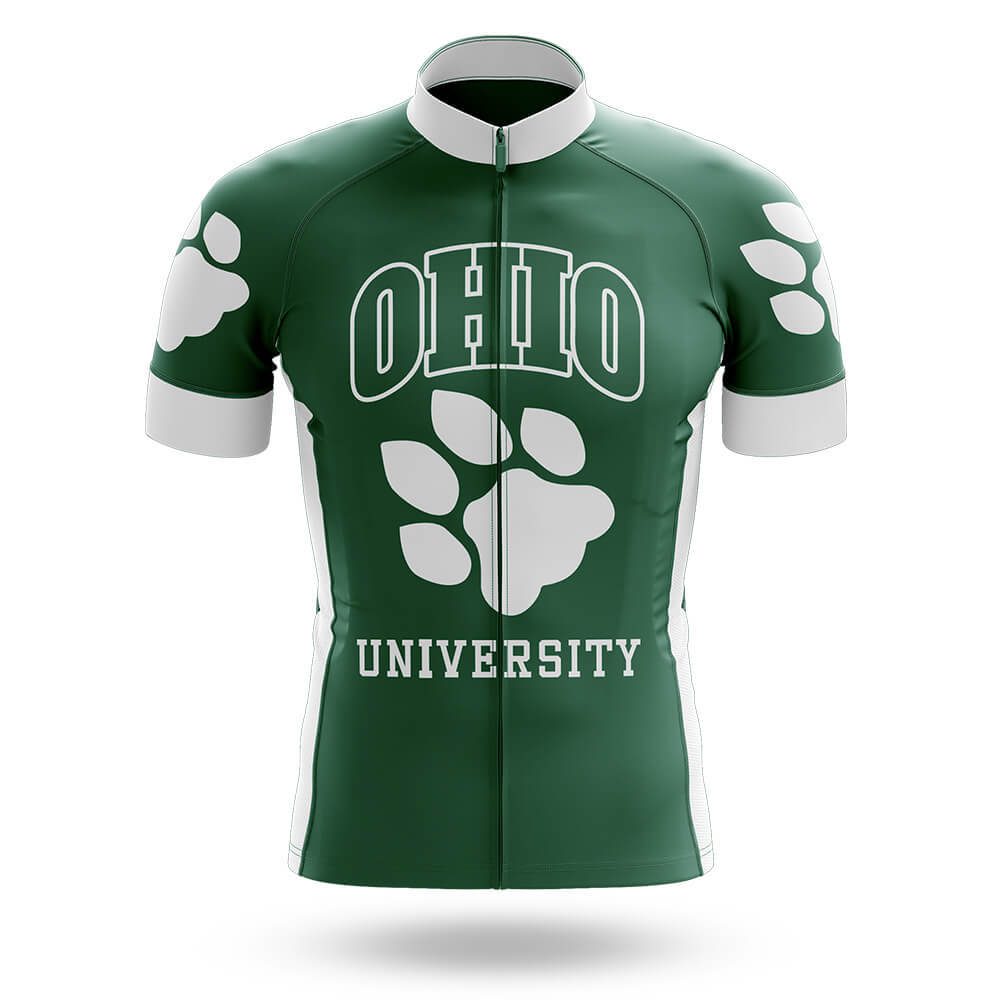 Ohio Bobcats Paw Cycling Jersey For Men/Women
