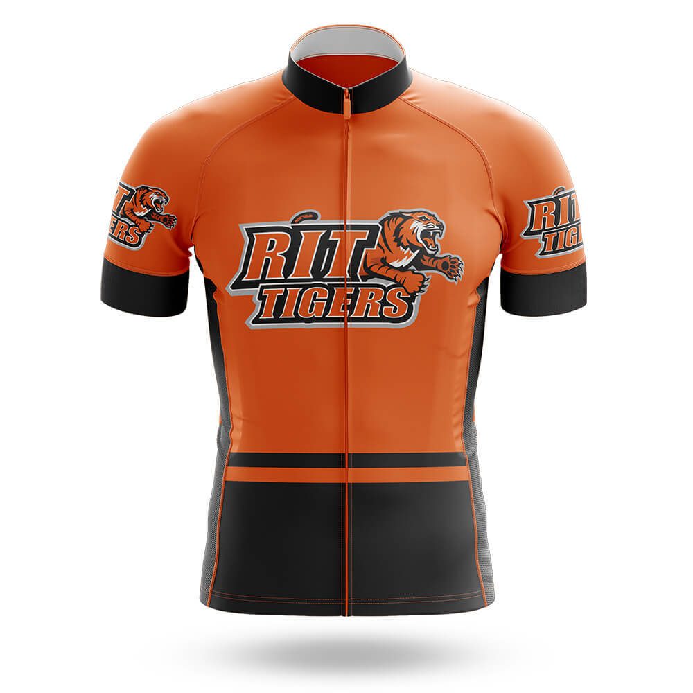 Rit Tigers Orange Cycling Jersey For Men/Women