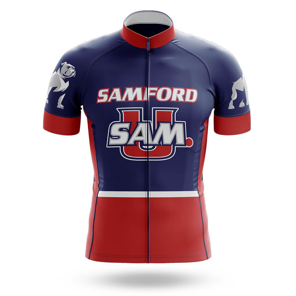 Samford Bulldogs Cycling Jersey For Men/Women