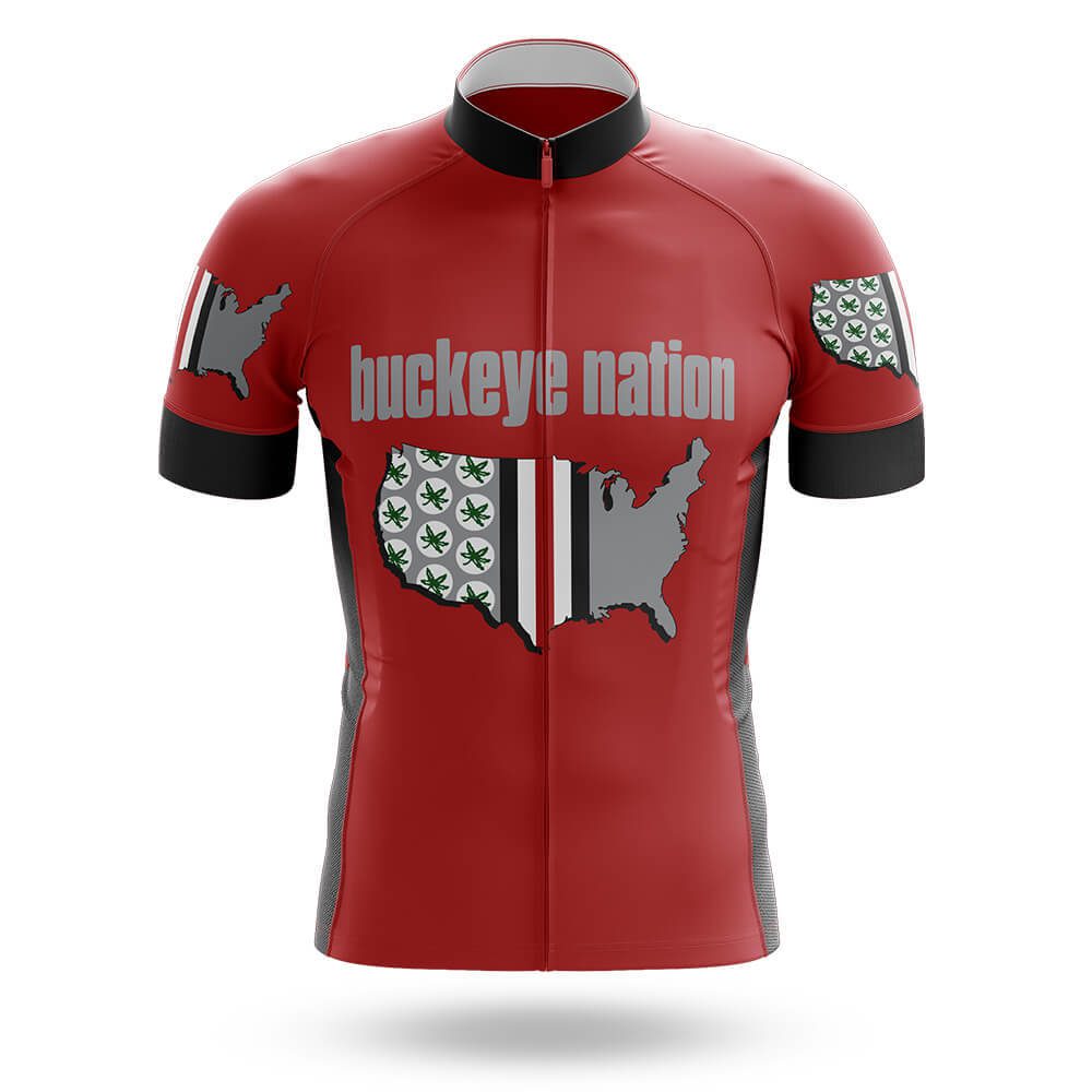 Buckeye Nation Cycling Jersey For Men/Women