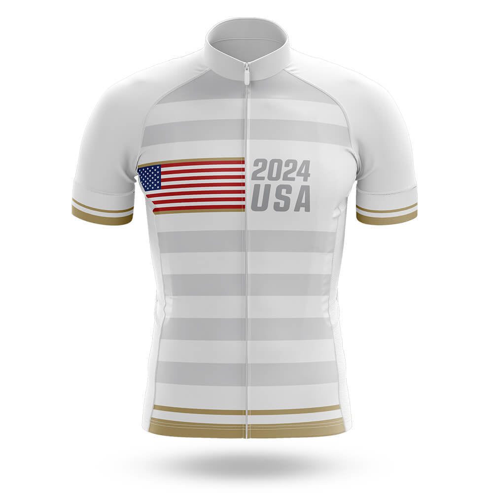 Usa 2024 Cycling Jersey For Men/Women