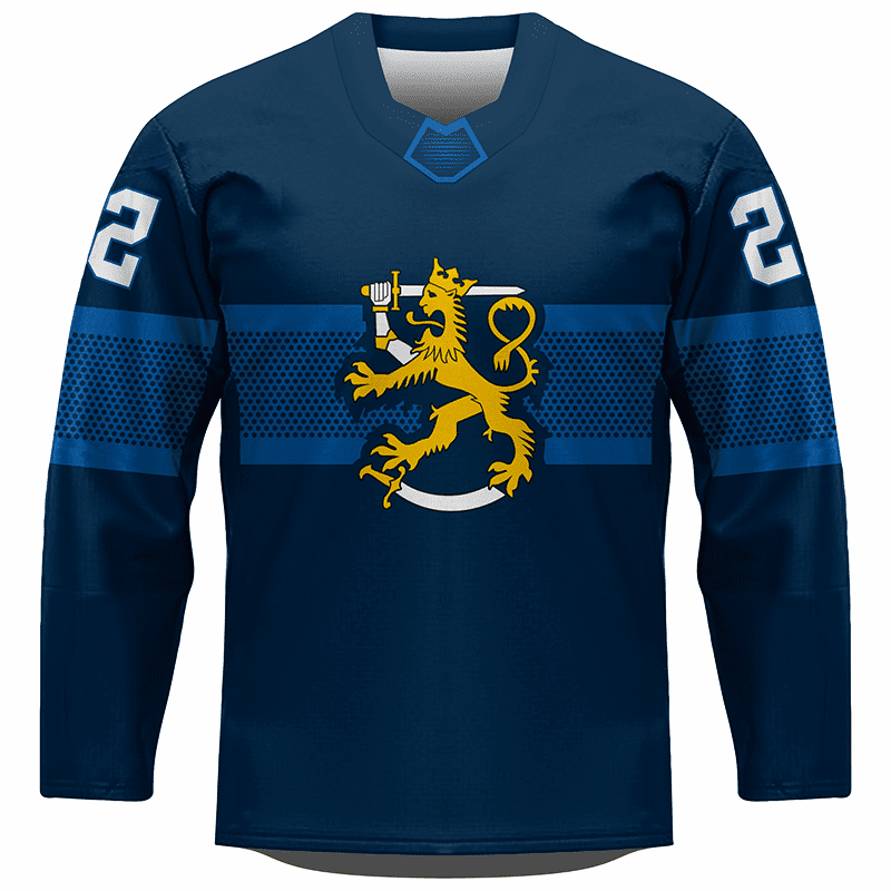 Finland Hockey Jersey 4 Nation Tournament 2025 Fan Gifts Hockey On Ice