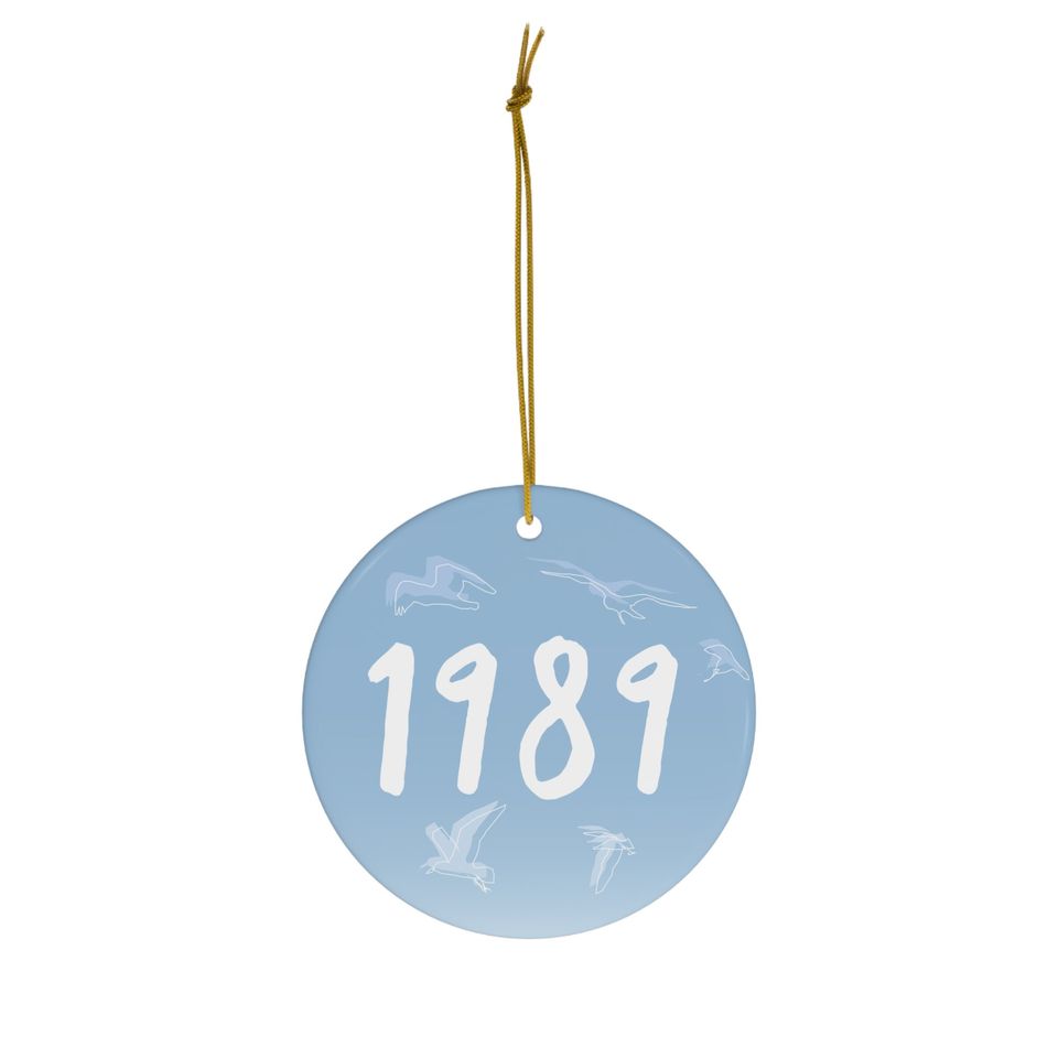 1989, ERAS TOUR, Taylor's Ornament, taylor version's gift, Ceramic Ornament, Christmas Ornament, Eras Tour Gift, Taylor, Eras tour merch