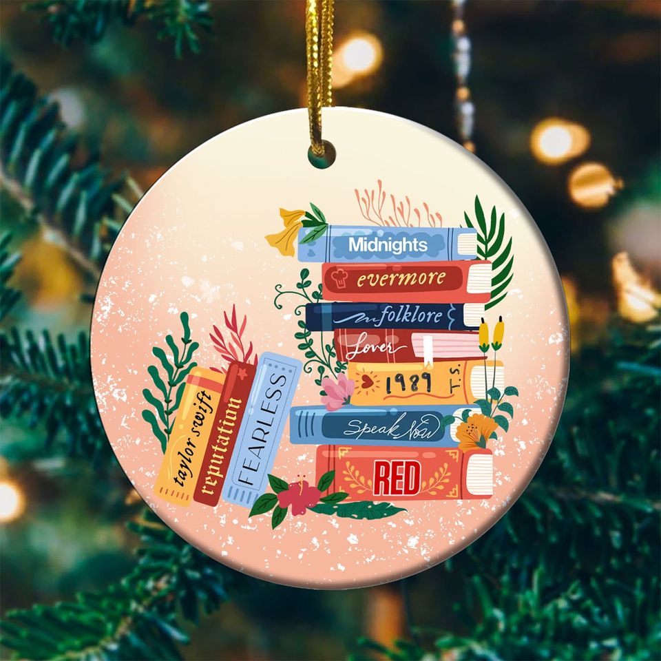 As Book Ornament, Taylor Eras Tour 2025 Christmas, Taylor Christmas, Merry Swiftmas