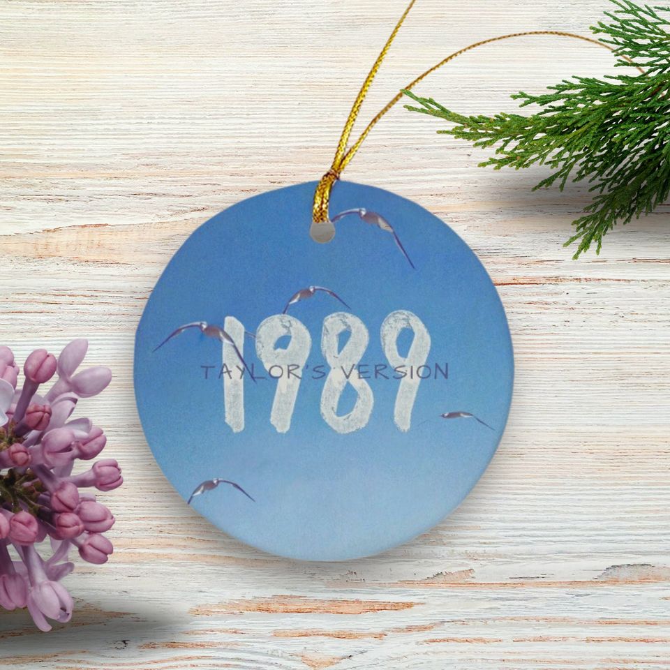 1989 Merry Swiftmas The Eras Tour Taylor Christmas Ornament
