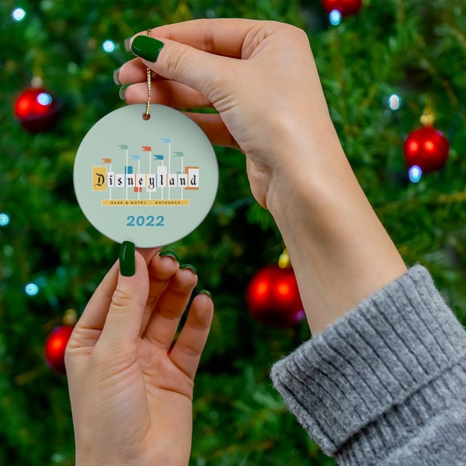 2025 Disneyland Ceramic Ornament