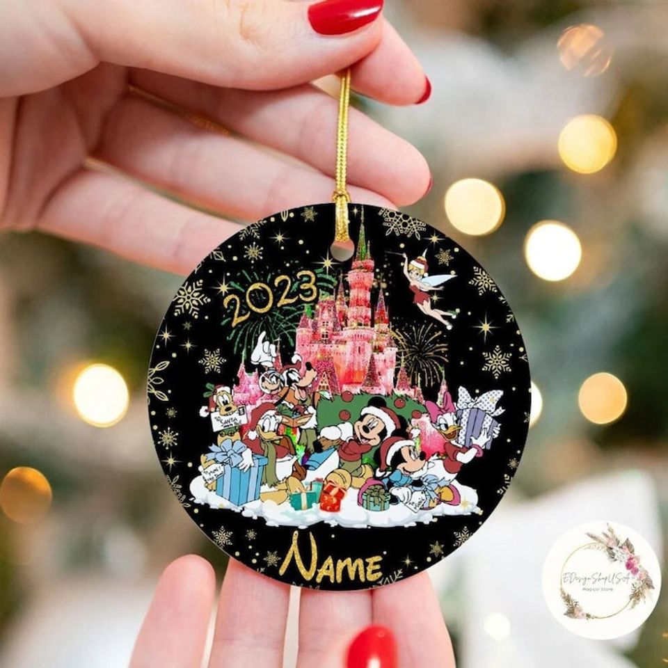 2025 Disney World Ornament, Family Christmas Ornament