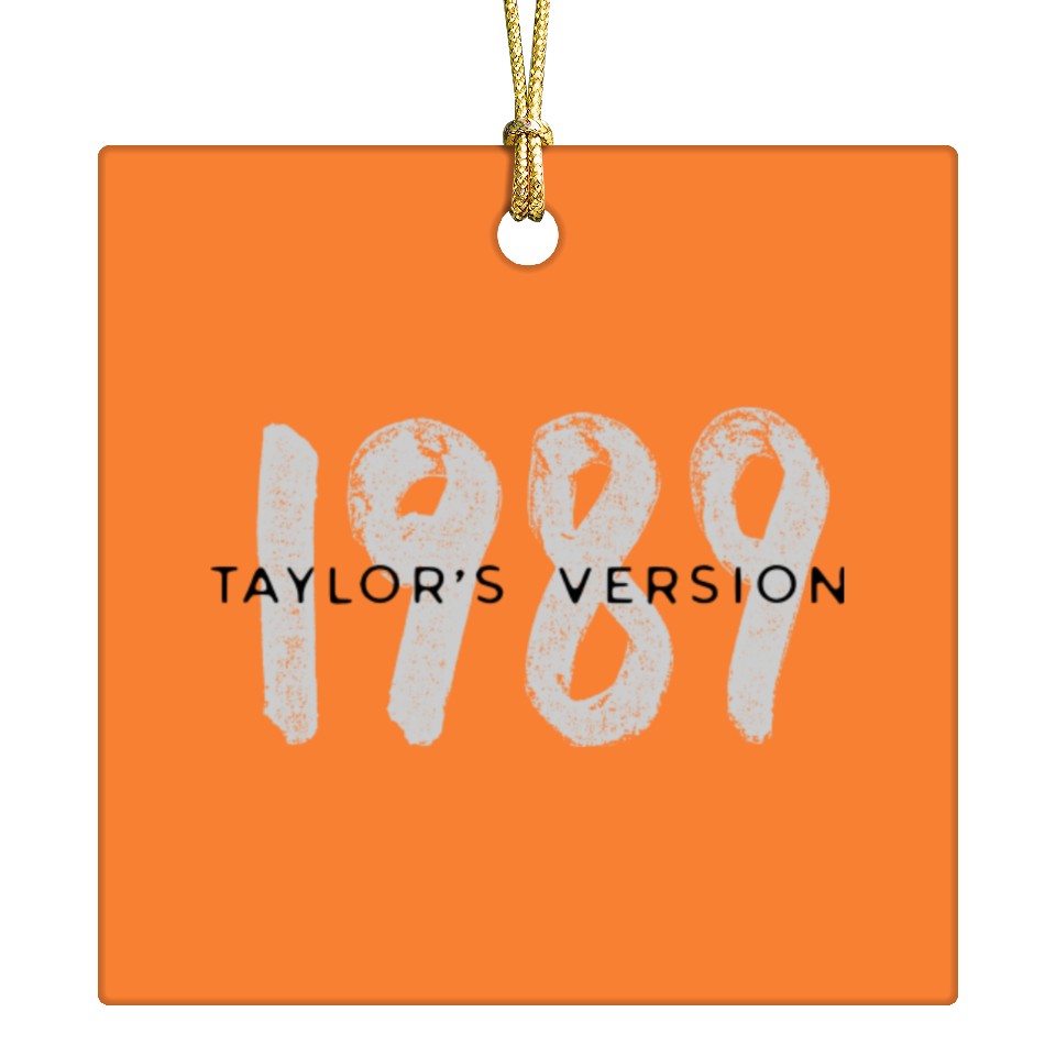 Album 1989 Taylor Vintage Ceramic Ornament, Swift Taylor Inspired Ceramic Ornament, Taylor Merch, 1989 Era Ceramic Ornament, Taylors Version Ceramic Ornament