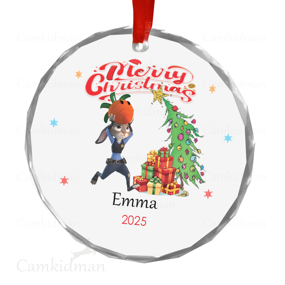 Personalized Name Boy Decorating Christmas Tree Christmas Ceramic Ornament Glass Ornament gifts