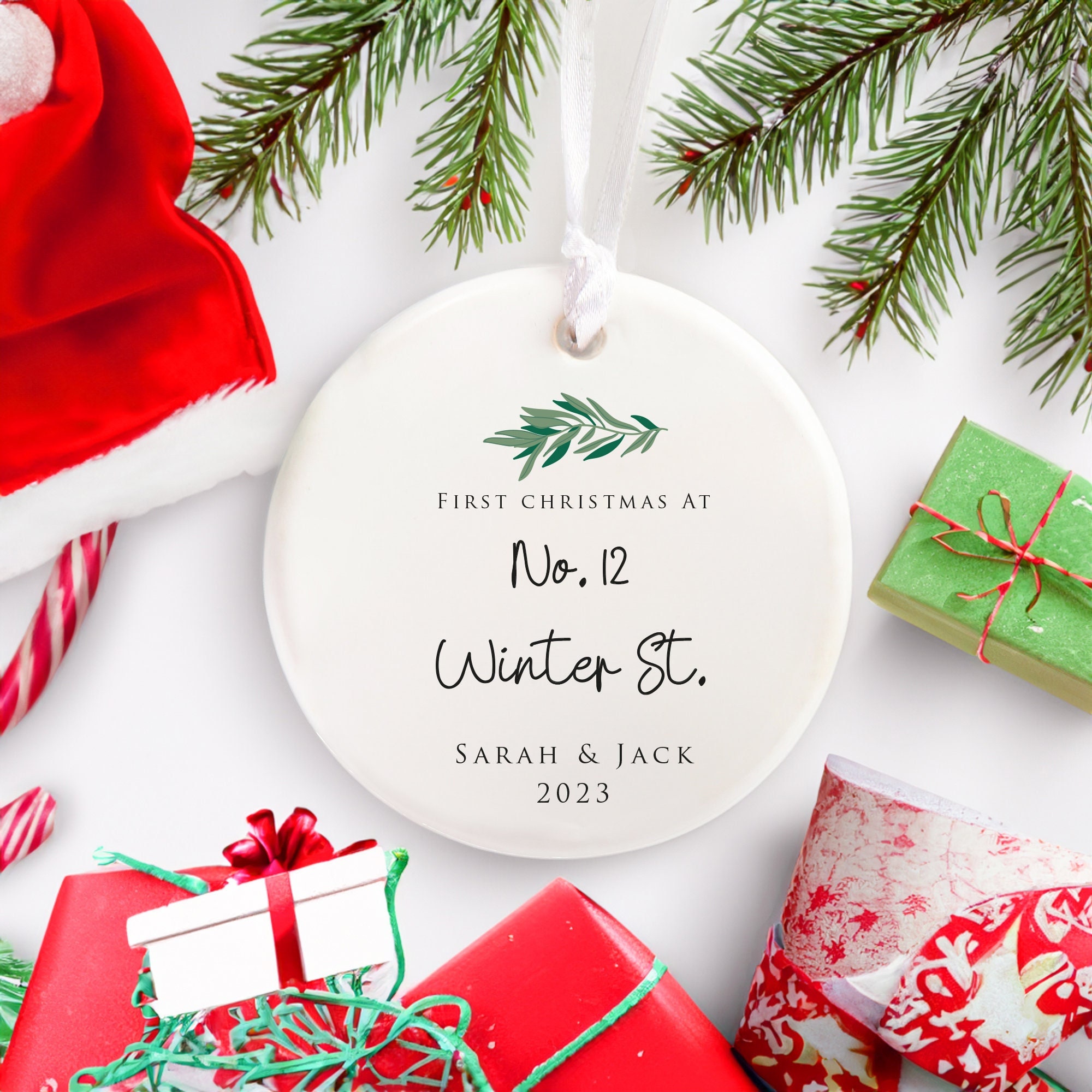 2024 New House Ornament, Home Sweet Home Keepsake, , Custom Home Owners Gift