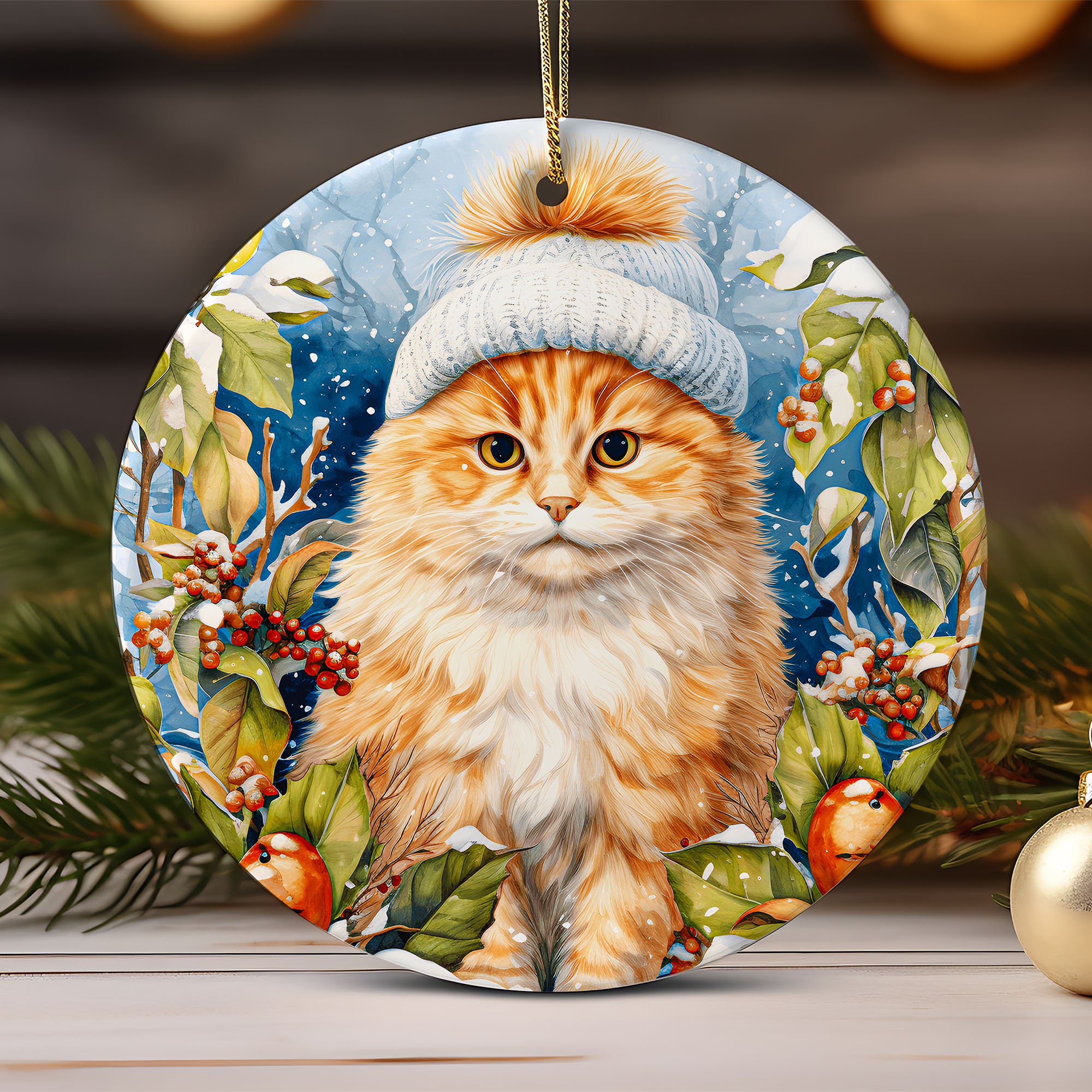 100 Christmas Ornament Sublimation , 3D Christmas Round Ornament