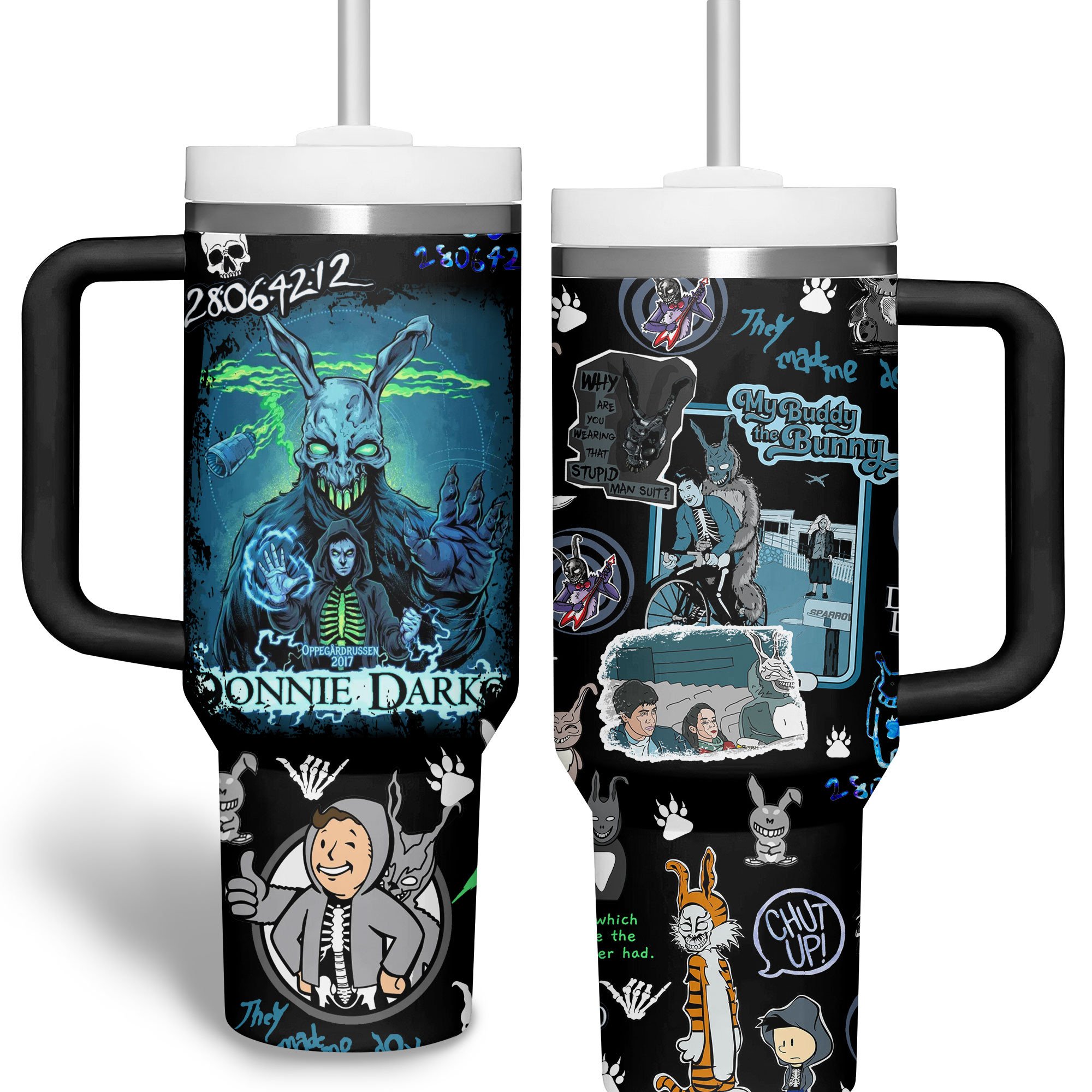 Donnie Darko Movies Custom Stanley Cup 40 oz Tumbler With Handle
