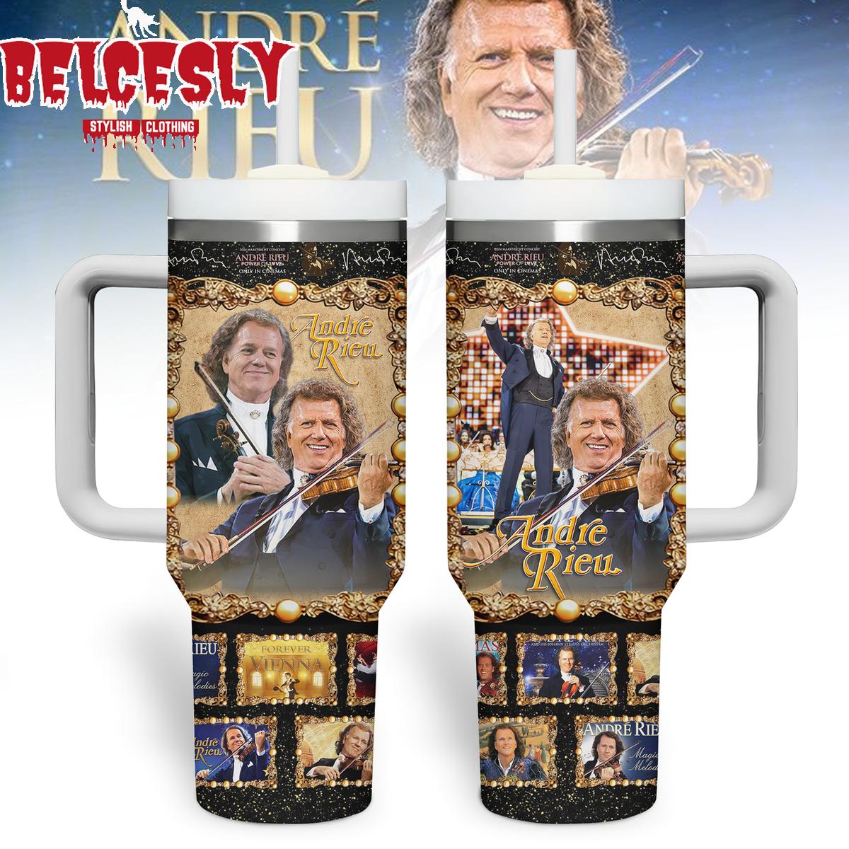 Andre Rieu Music Custom Stanley Cup 40 oz Tumbler With Handle