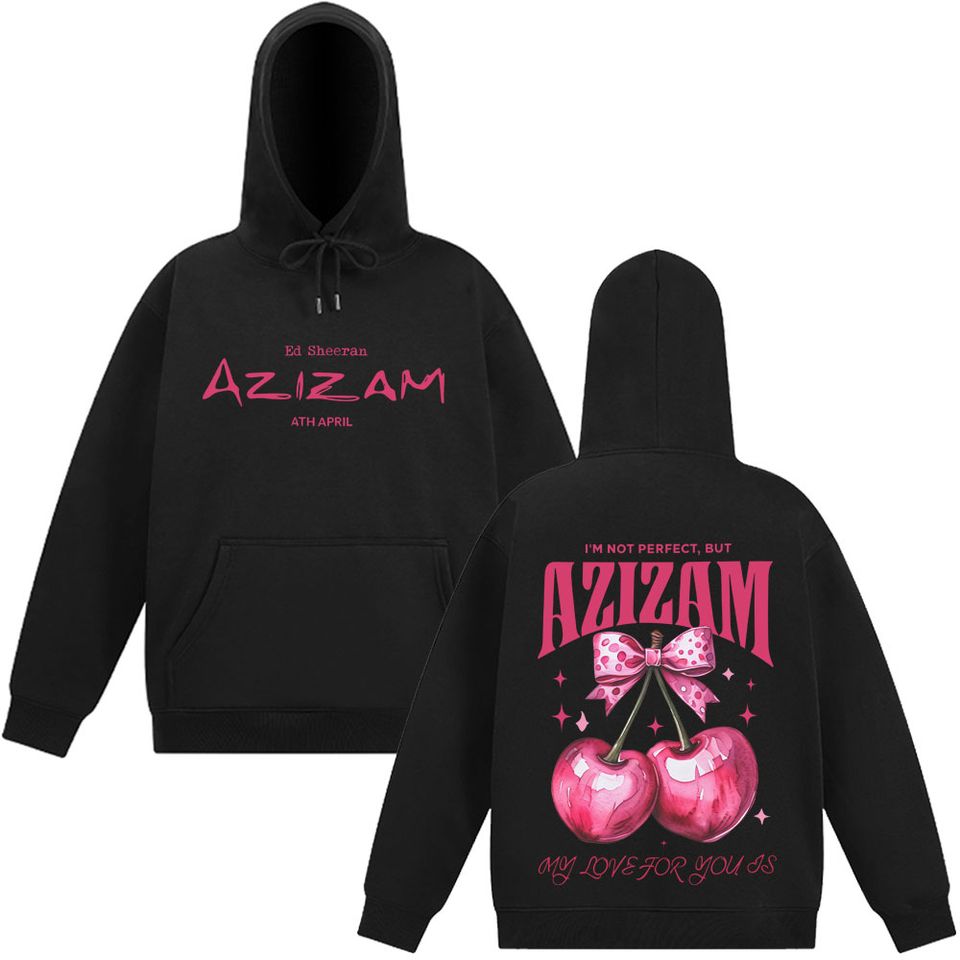 Ed Shee Azizam 2025 Pullover Man Woman Fashion Winter Hoodie 