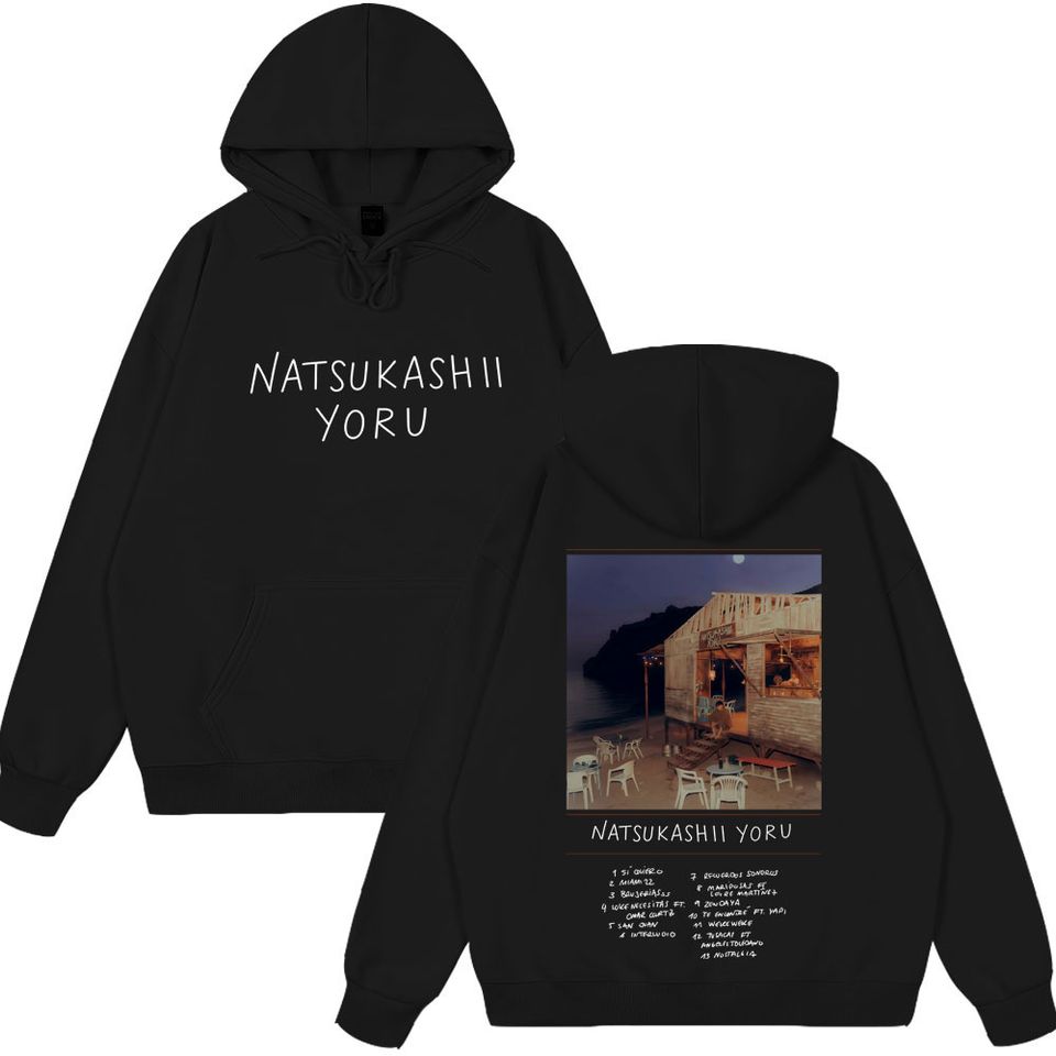 Hoodies Rapper Saiko Natsukashii Yoru Album 2025 Merc Women Couple Winter Hoodie