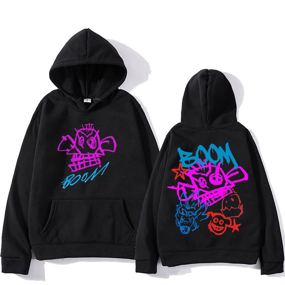 Arcane Jinx Cartoon Hooded Long Sleeve Harajuku Kawaii Fashion Hoodie 