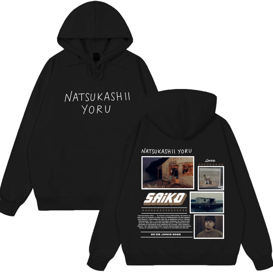 Rapper Saiko Natsukashii Yoru Album Tour Hoodies