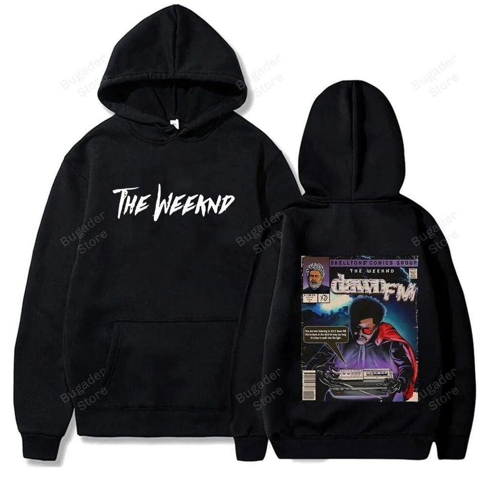 Weeknds "Dawn Fm" Comic Style Hoodie