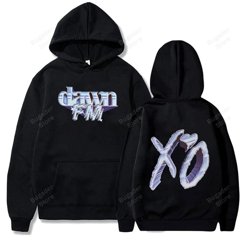 Weeknds "Dawn Fm" Hoodie - "Xo" Logo And Futuristic Vibes