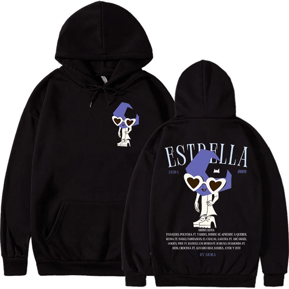 Rapper Mora Tour 2025 Album Merch Hoody Hoodies