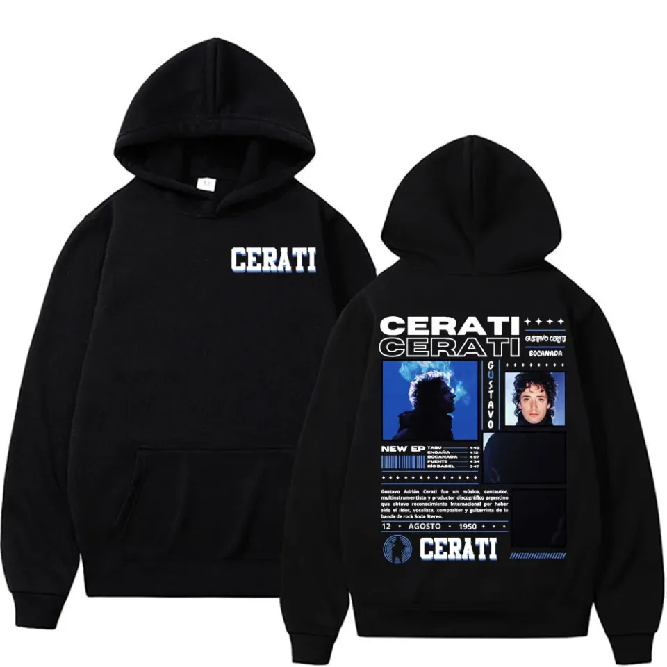 Rapper Gustavo Cerati Tour 2025 Men'S Patterned Hoodie