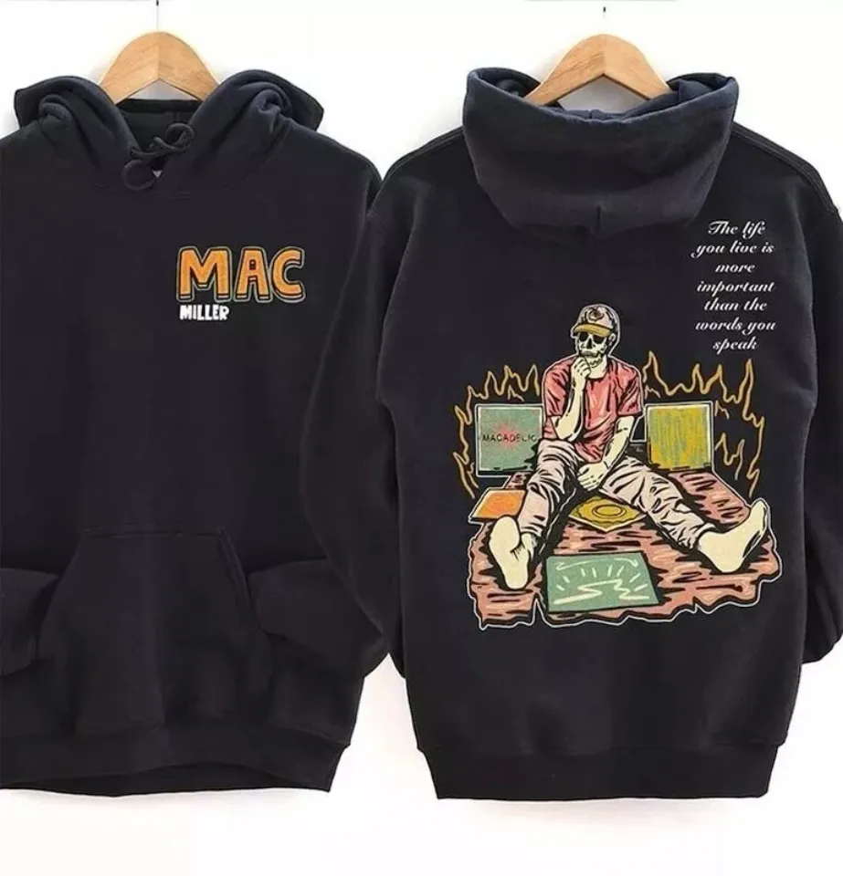 Mac Millers 90S Hoodie, Macmiller Self Care Hoodie