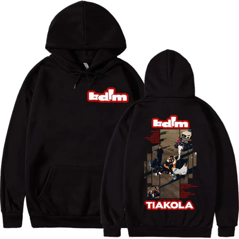 Rappeur Tiakola Bdim Tour 2025 Hoodie  Album Merch