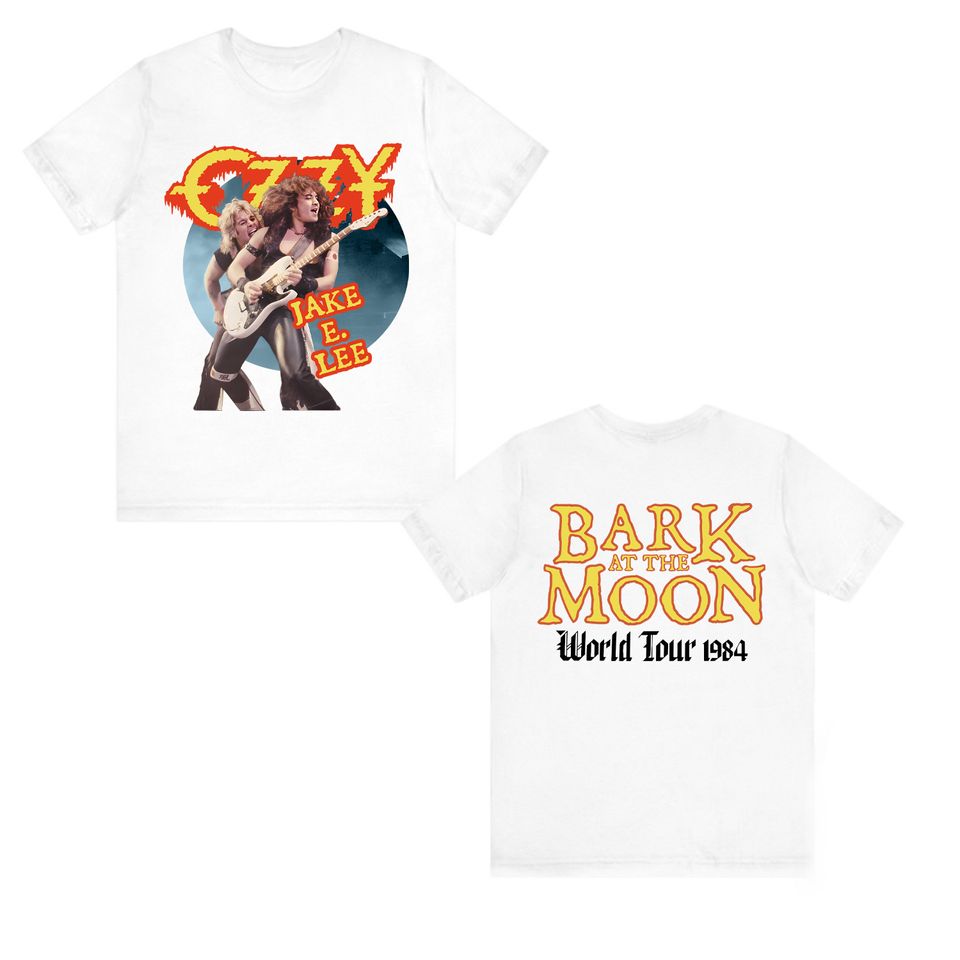 Vintage 1984 Ozzy Osbourne Bark At The Moon Double Sided T-Shirt S-4Xl