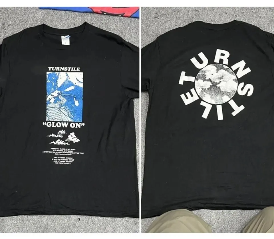 Turnstile Glow On Love Connection Tour T Shirt