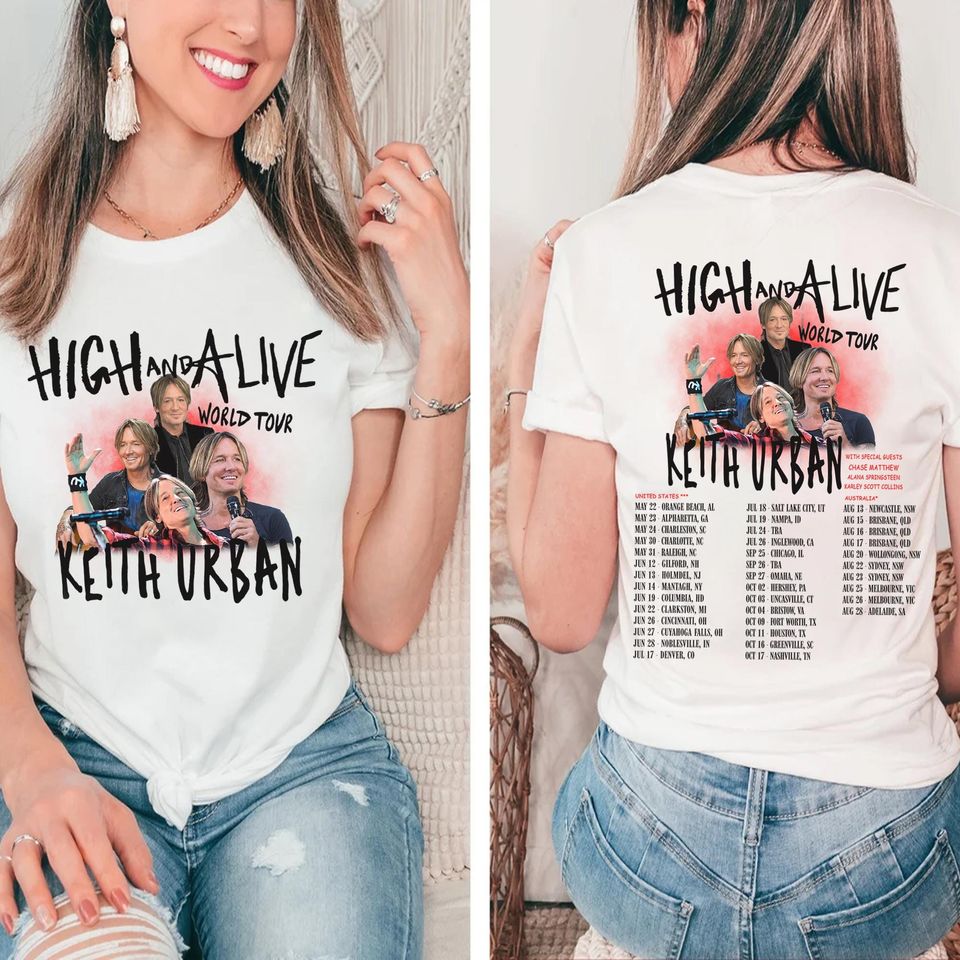 Keith Urban Vintage Shirt Png, Country Music Singer