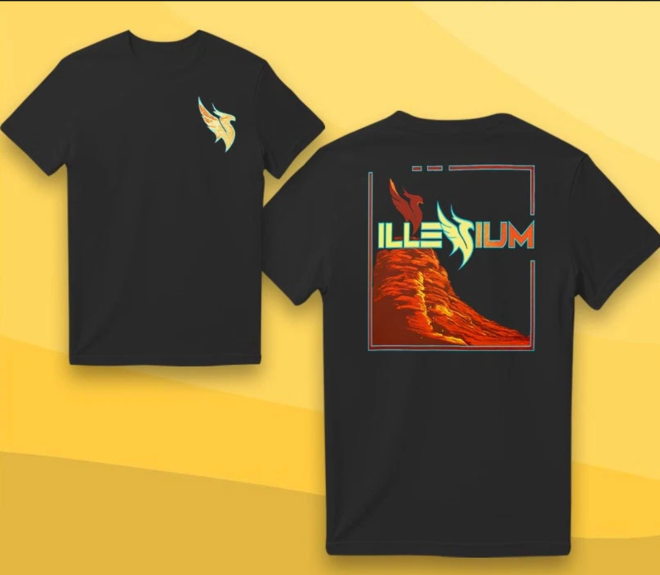 Illenium Red Rocks August 20 2025 Concert T-Shirt