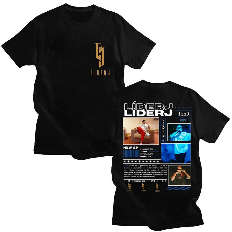 Liderj Album Tour 2025 Shirt Rapper Pop Music Oversized Shirt
