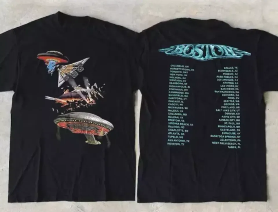 Boston Rock Band 1987 Tour Concert T-Shirt