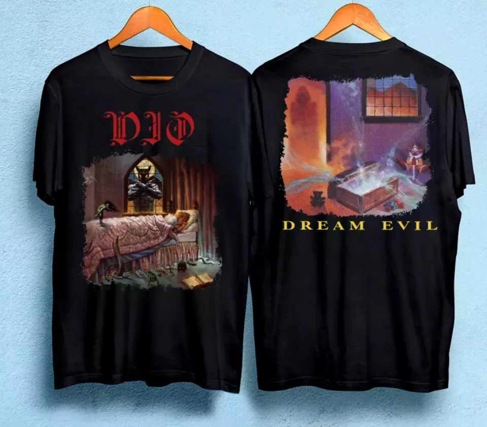 Dio Dream Evil T-Shirt Heavy Metal Rock Band