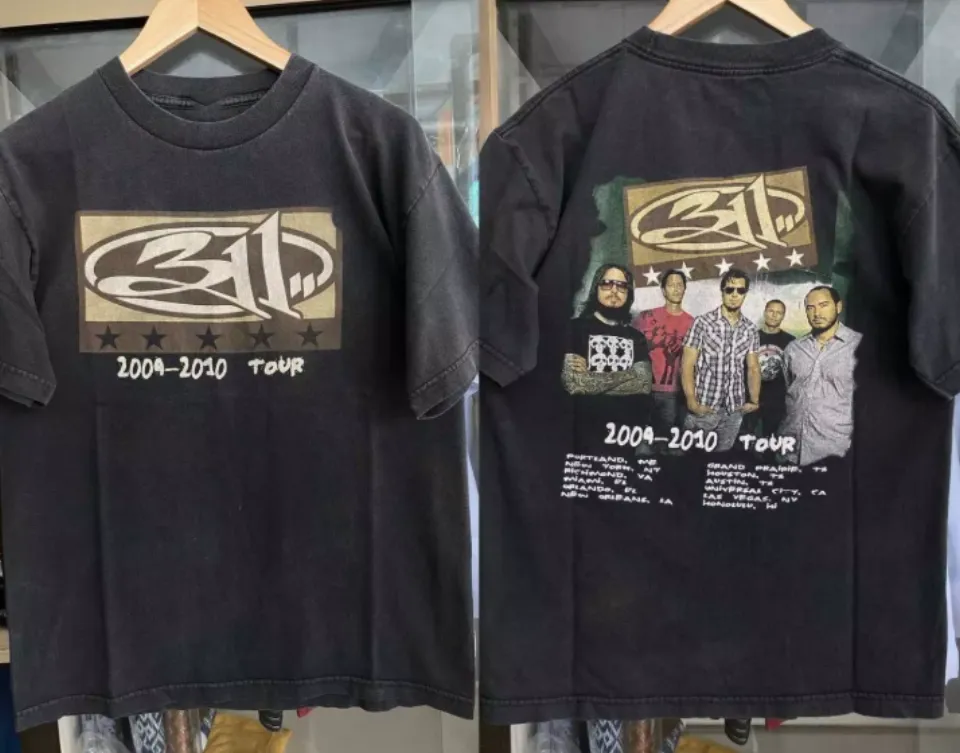 311 Band Tour Double Sided Unisex T-Shirt
