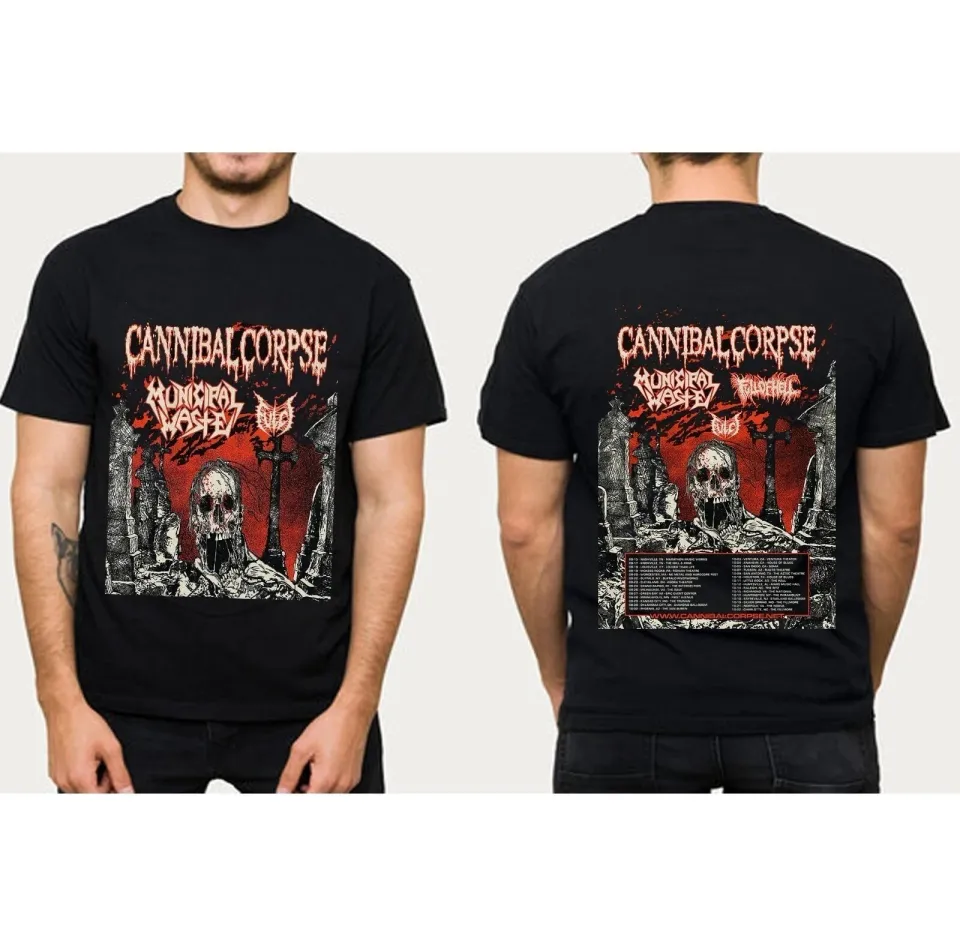 Cannibal Corpse North American Tour 2025 T Shirt