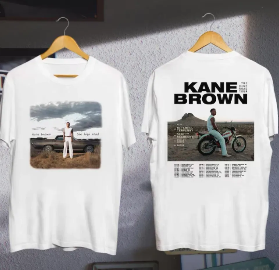 Kane Brown Tour 2025 Fan T-Shirt, Kane Brown The High Road Tour T-Shirt