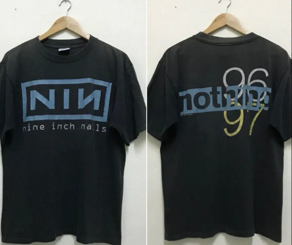 90'S Nine Inch Nails Tour 96-97 2 Sided T-Shirt